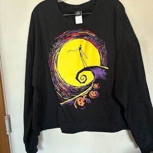 Disney the nightmare for Christmas ladies 2X crewneck sweater